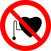 P-11 Запрещается работа (присутствие) людей со стимуляторами сердечной деятельности