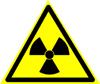 Знак W-05 Опасно Радиоактивные вещества или ионизирующее излучение